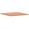 vidaXL bordplade 70x70x1,5 cm firkantet massivt bøgetræ