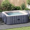 vidaXL Pool Bundark Lysegr&aring; 274 x 274 x 0,1 cm Non-woven stof