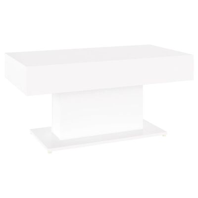 vidaXL sofabord 96x50x45 cm spånplade hvid
