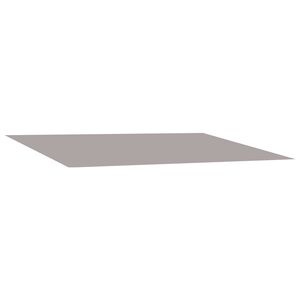 vidaXL Reservedug til markise Lysegr&aring; 400 &times; 350 cm Polyester