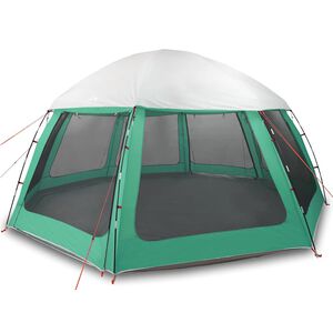 vidaXL pooltelt med aftagelig flue og netv&aelig;gge 510x510 cm havgr&oslash;n