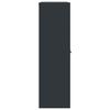 vidaXL arkivskab 90x40x140 cm stål antracitgrå