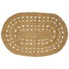vidaXL Omr&aring;de t&aelig;ppe Naturfarvet 205 x 305 cm Jute