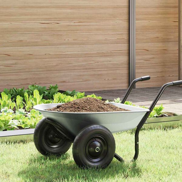 vidaXL Skovl til Skovludskiftning S&oslash;lv 90 x 63 x 28 cm St&aring;l