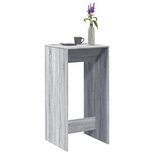 vidaXL barbord 51x50x103,5 cm konstrueret tr&aelig; gr&aring; sonoma-eg