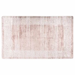 vidaXL gulvt&aelig;ppe 120x180 cm vaskbart beige