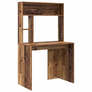 vidaXL Bord Gammelt tr&aelig; 91 x 50 x 149 cm Konstrueret tr&aelig;