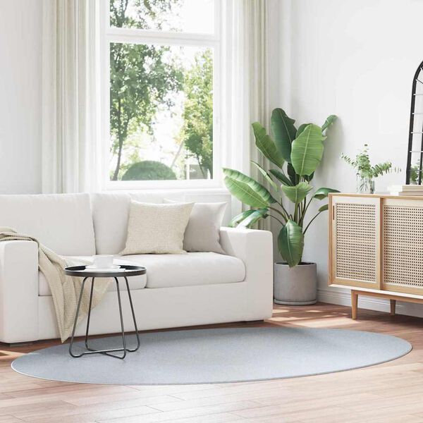 vidaXL T&aelig;ppe HUARTE Gr&aring; 230 x 160 cm 100% polyester