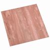 vidaXL Gulvplanker R&oslash;d 5,11 m&sup2; 55 stk. PVC