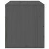 vidaXL væghængte sengeborde 2 stk. 50x36x40 cm grå