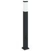 vidaXL pullertlampe med stikkontakt 80 cm sort IP44