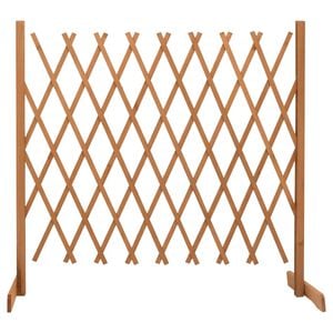 vidaXL espalier til haven 180x100 cm massivt fyrretr&aelig; orange