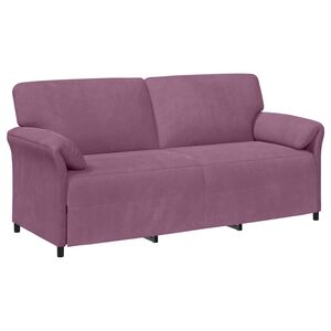 vidaXL 3-personers sofa Lilla 198 x 83 x 95 cm Fl&oslash;jl