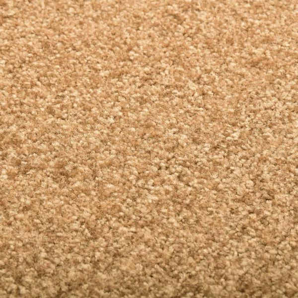 vidaXL vaskbar dørmåtte 40x60 cm cremefarvet