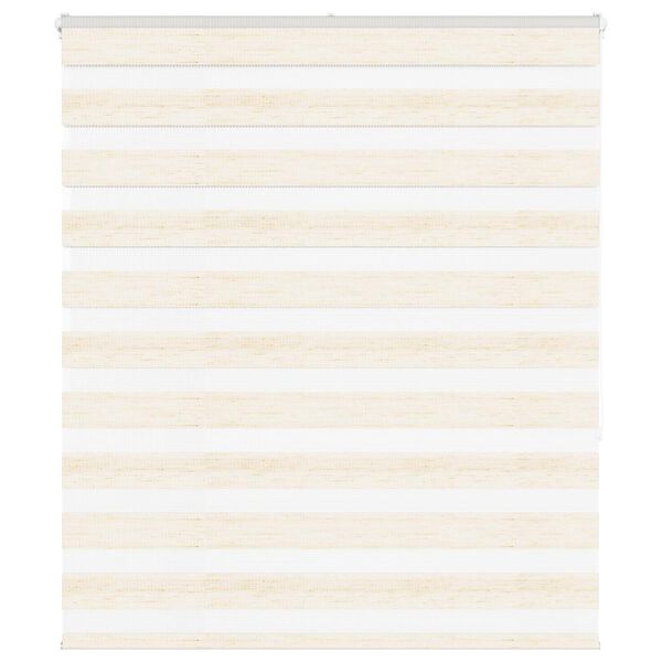 vidaXL zebragardin marmorbeige 130x150 cm stofbredde 125,9cm polyester