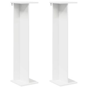 vidaXL Planteholder Hvid 25 x 25,5 x 100,5 cm Konstrueret tr&aelig;