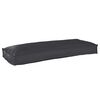 vidaXL Pude Oxford stof Sort 100 x 40 x 8 cm