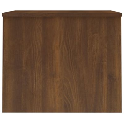 vidaXL sofabord 80x50,5x41,5 cm konstrueret træ brun egetræsfarve