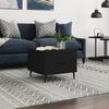 vidaXL sofabord 50x50x40 cm konstrueret tr&aelig; sort