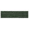 vidaXL Altanscreen med blade M&oslash;rkegr&oslash;n 300 x 75 cm Polyethylen og stof