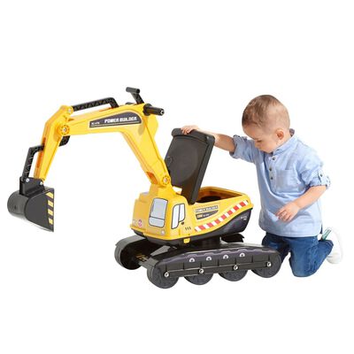 FALK gravemaskine til børn Power Builder gul