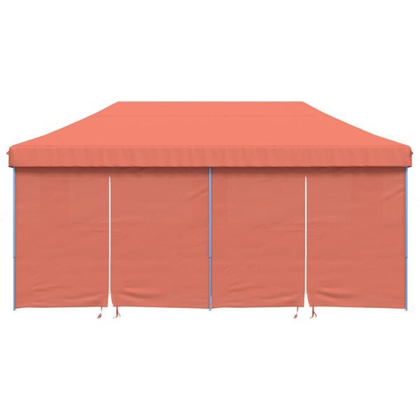 vidaXL Party Tent Terrakotta 292 x 580 x 315 cm Oxford stof