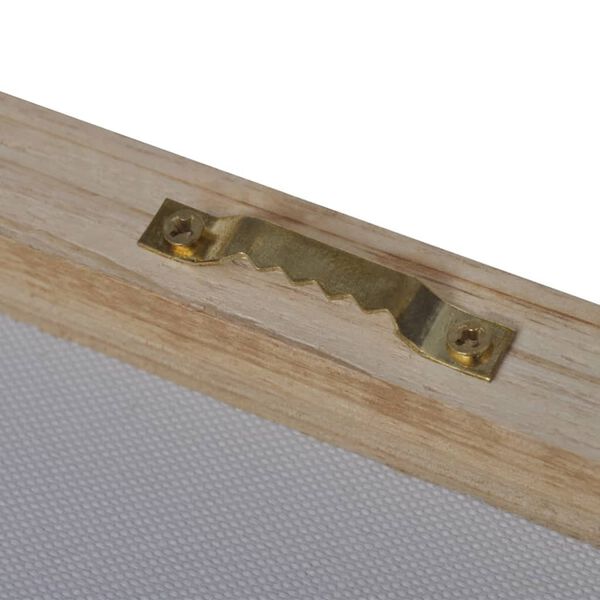 S&aelig;t af l&aelig;rredsprint til v&aelig;g, sandstrand, 100x50 cm