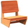 vidaXL havestol 60x64x70,5 cm massivt fyrretr&aelig; gyldenbrun
