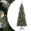 vidaXL Kunstigt juletr&aelig; med stativ Gr&oslash;n 180 cm PVC og plastik og st&aring;l