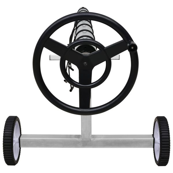 vidaXL opruller til poolovertr&aelig;k fod i rustfrit st&aring;l