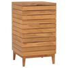 vidaXL vasket&oslash;jskurv 40x40x70 cm massivt teaktr&aelig;