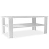 vidaXL sofabord 100x59x42 cm konstrueret tr&aelig; hvid