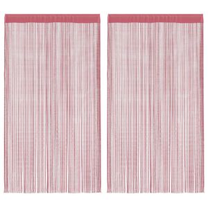 vidaXL tr&aring;dgardiner 2 stk. 140x250 cm lyser&oslash;d