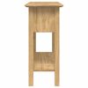 vidaXL Konsolbord BODO Honningbrun 91 x 34.7 x 74 cm Konstrueret tr&aelig;