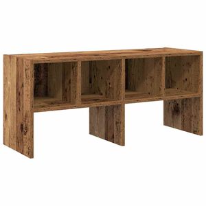 vidaXL skostativ stabelbar 89,5x30x40 cm antikt tr&aelig;