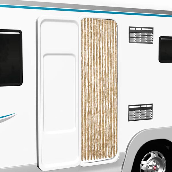 vidaXL insektgardin 56 x 185 cm beige