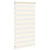 vidaXL zebragardin marmorbeige 80x100 cm stofbredde 75,9 cm polyester