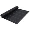 vidaXL ukrudtsdug 2x25 m PP sort