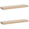 vidaXL 2-delt b&aelig;nkepude VUGHT 2 pcs 100% polyester Cremefarvet