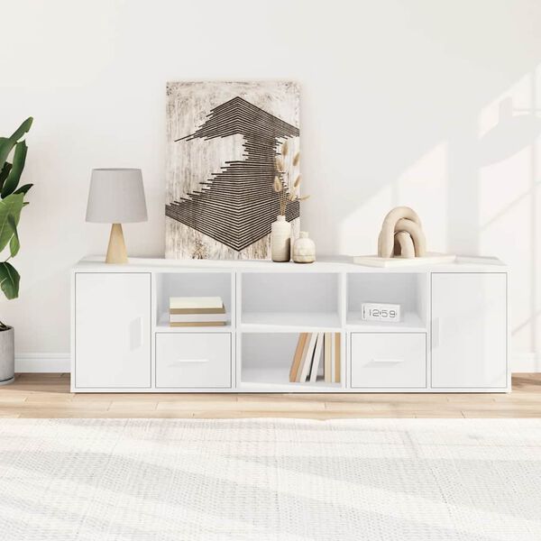 vidaXL hj&oslash;rneskab 160x40x45 cm konstrueret tr&aelig; hvid