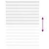 vidaXL zebragardin hvid 165x200 cm stofbredde 160,9 cm polyester