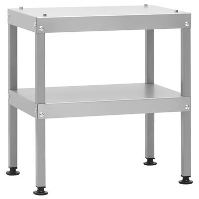 vidaXL bord til rygeovn 40x28x44,5 cm galvaniseret stål