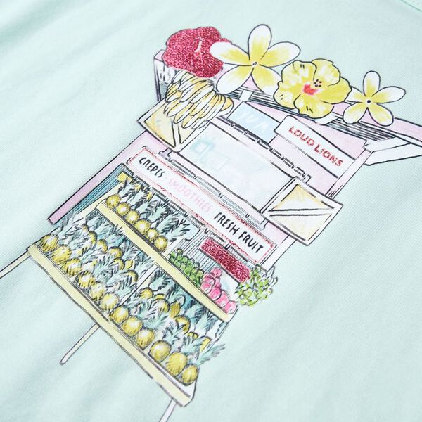 Tanktop til børn str. 140 lys mintgrøn