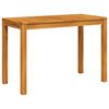 vidaXL havebord 110x55x75 cm massivt akacietr&aelig;