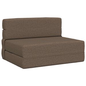 vidaXL Samlebar Sofa Seng Gr&aring;brun 70 x 72 x 60 cm Stof