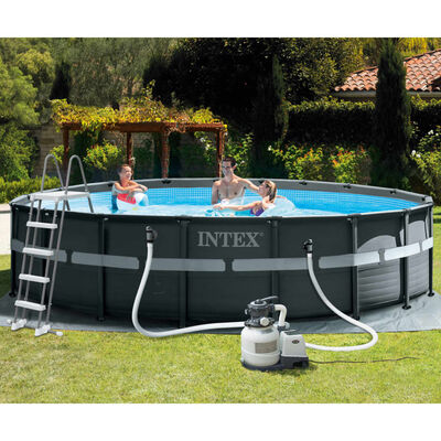 Intex Ultra XTR pool 549x132 cm med sandfilterpumpe