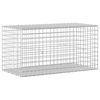 vidaXL Gabion med 5 mm tr&aring;d og 5x5 cm net 100x50x50 cm