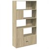 vidaXL bogreol 100x36x189 cm konstrueret tr&aelig; sonoma-eg