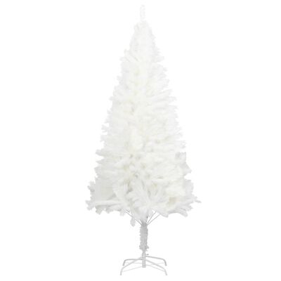 vidaXL kunstigt juletræ med naturtro nåle 120 cm hvid