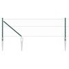vidaXL Hegnsp&aelig;l Gr&oslash;n 50 x 0,6 m (50 mm net) St&aring;l og PVC